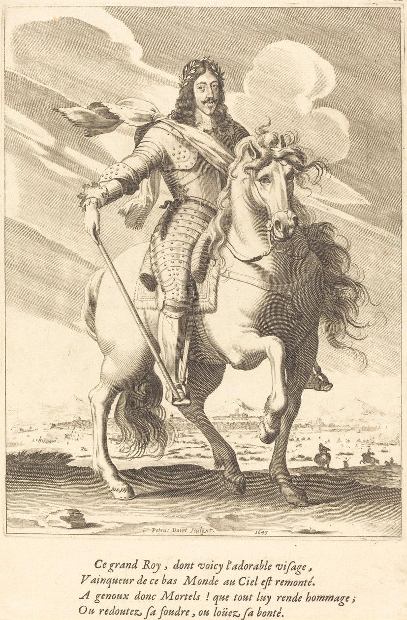 Ludvík XIII od Pierre Daret de Cazeneuve