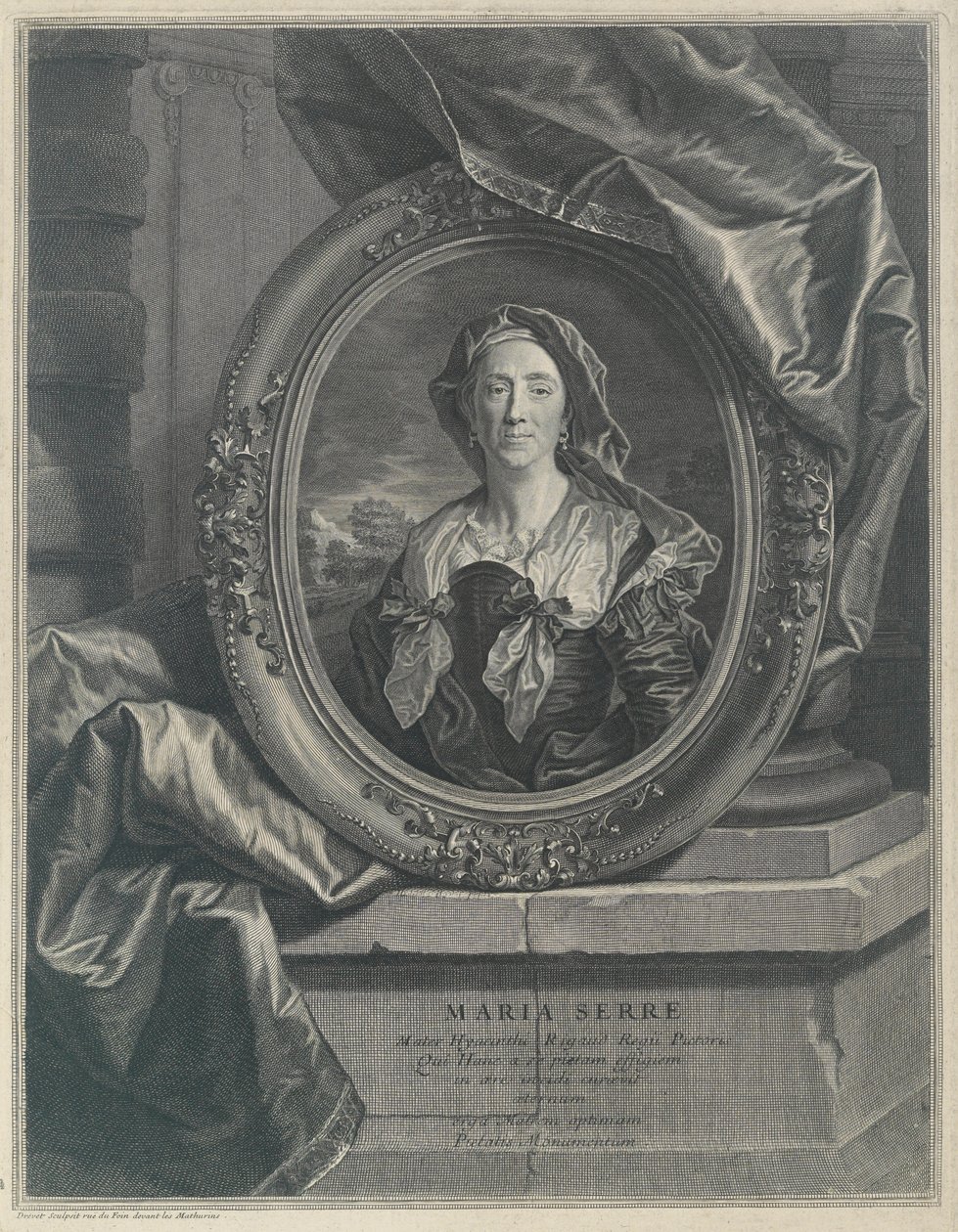 Madame Marie Rigaud (Maria Serre) od Pierre Drevet