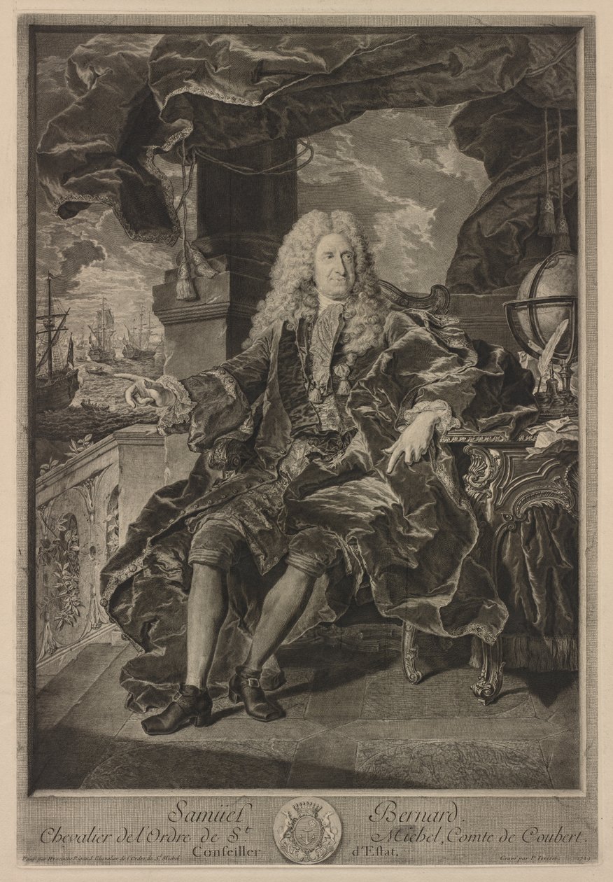 Samuel Bernard od Pierre Drevet