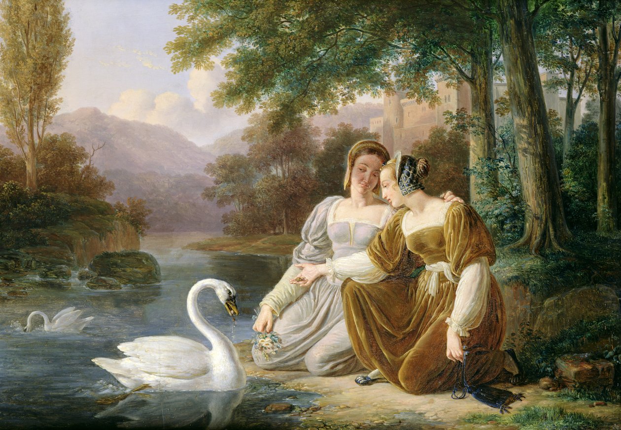 Chatelaines od Pierre Henri Revoil