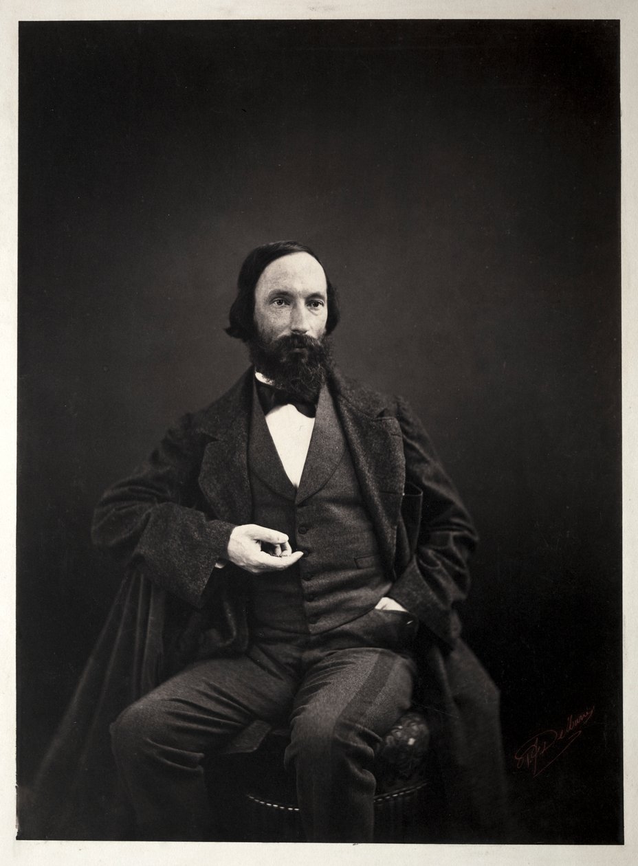 Auguste Vacquerie od Pierre Jean Delbarre