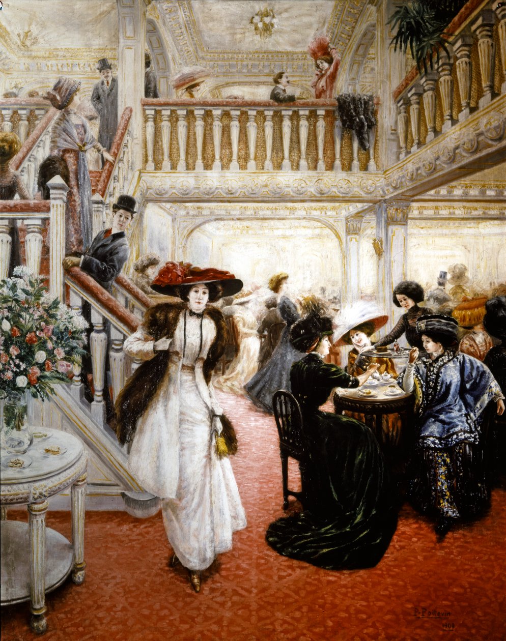 Le Grand Café, případně Angélina od Pierre Jean Poitevin