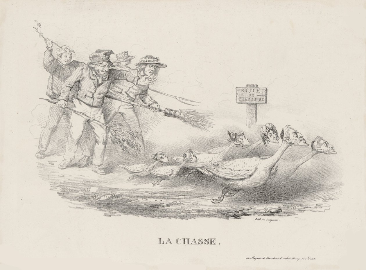 Chasse-CharlesX od Pierre Langlumé