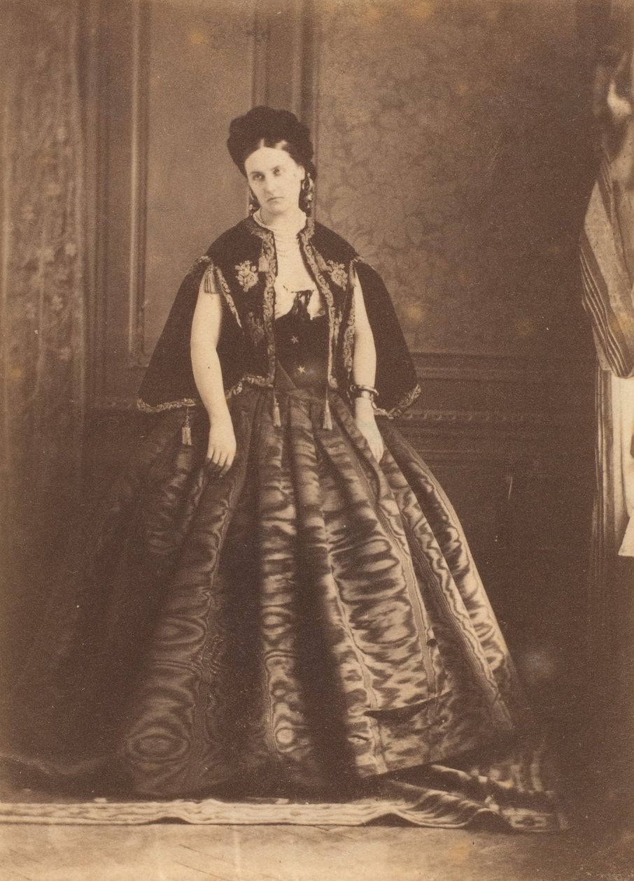 Moiré šaty, 1860. od Pierre Louis Pierson