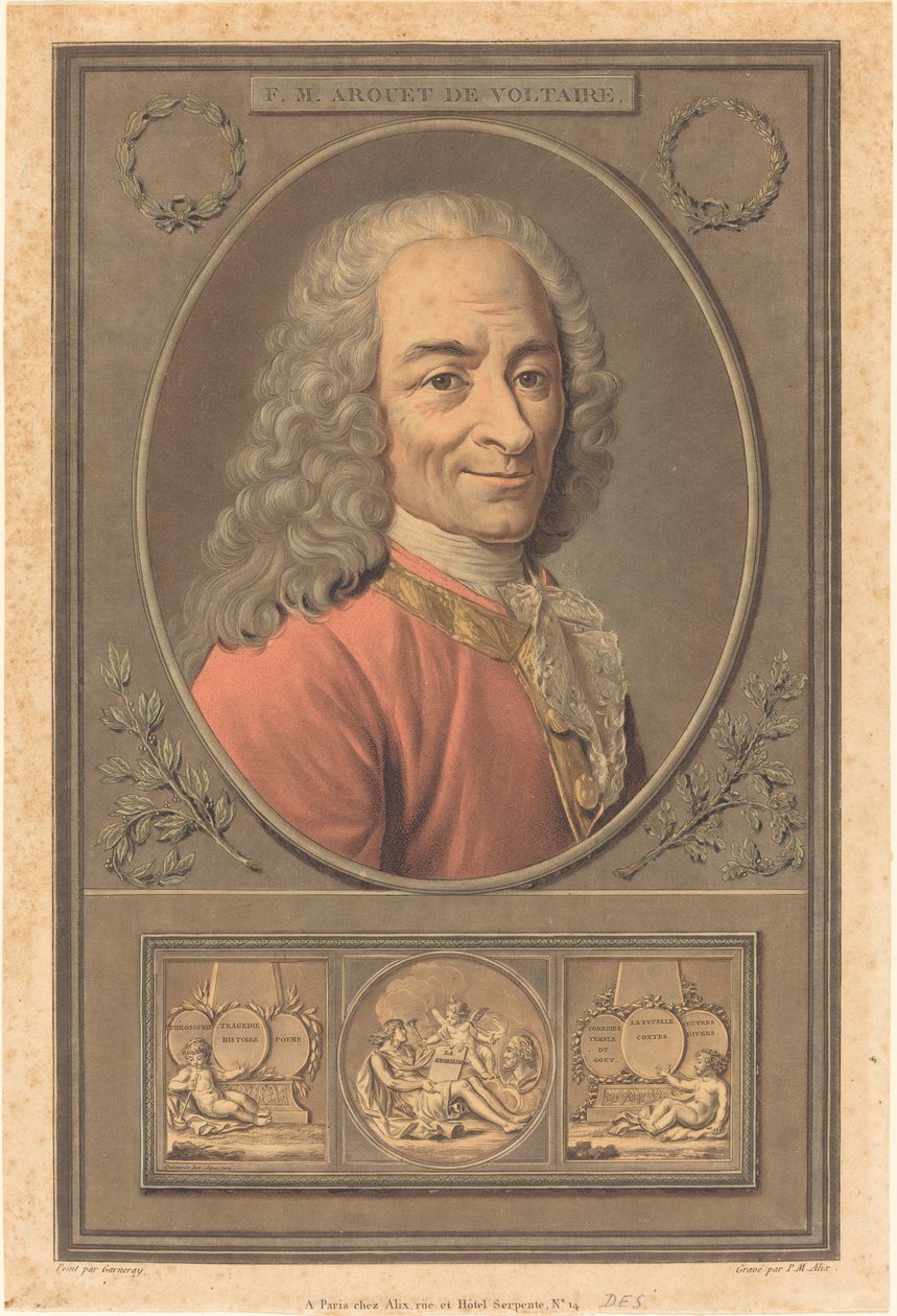F. M. Arouet od Voltaira. od Pierre Michel Alix