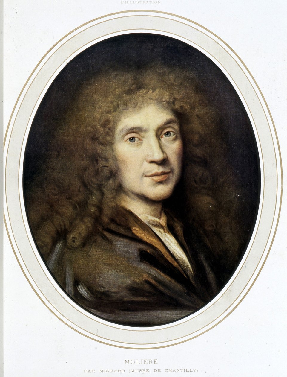 Molière od Mignarda - Chantilly Museum od Pierre Mignard