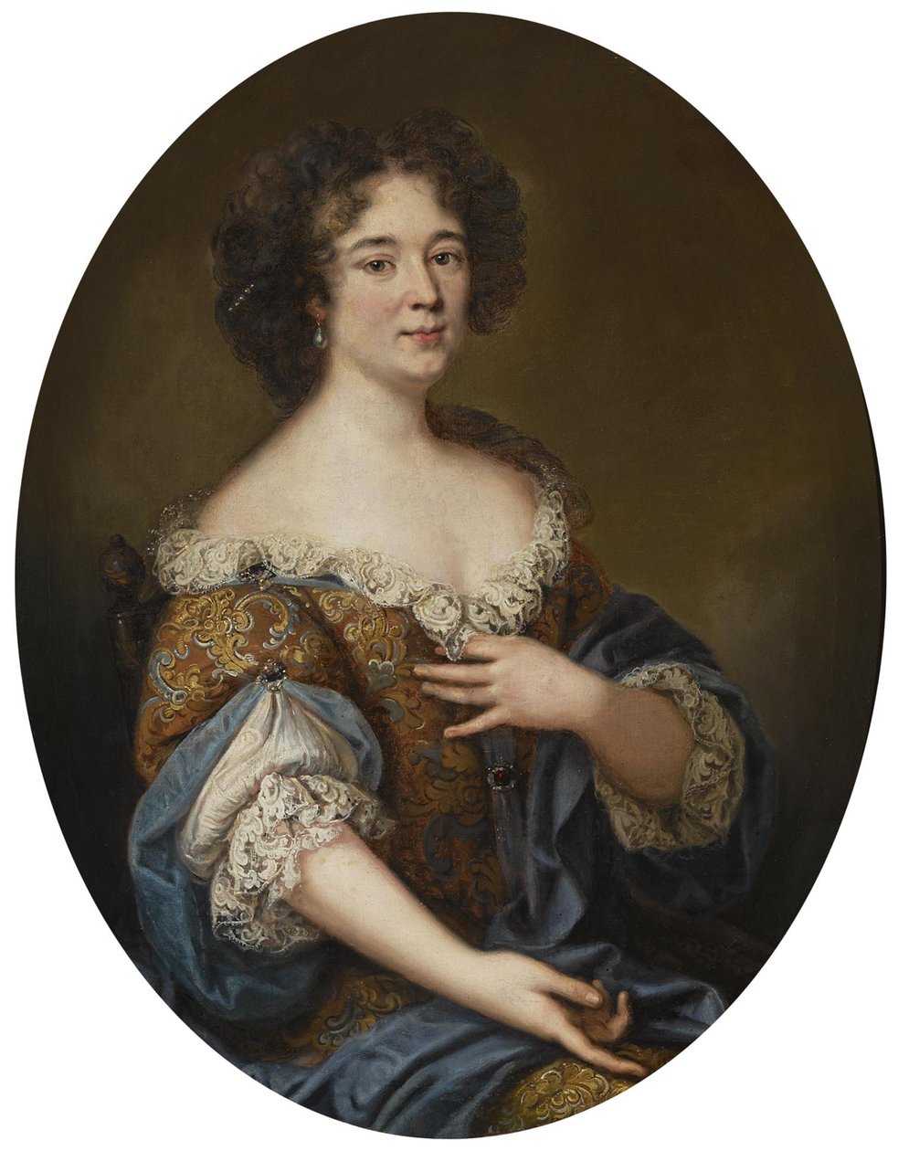 Portrét Marie Mancini 1639-1715 od Pierre Mignard