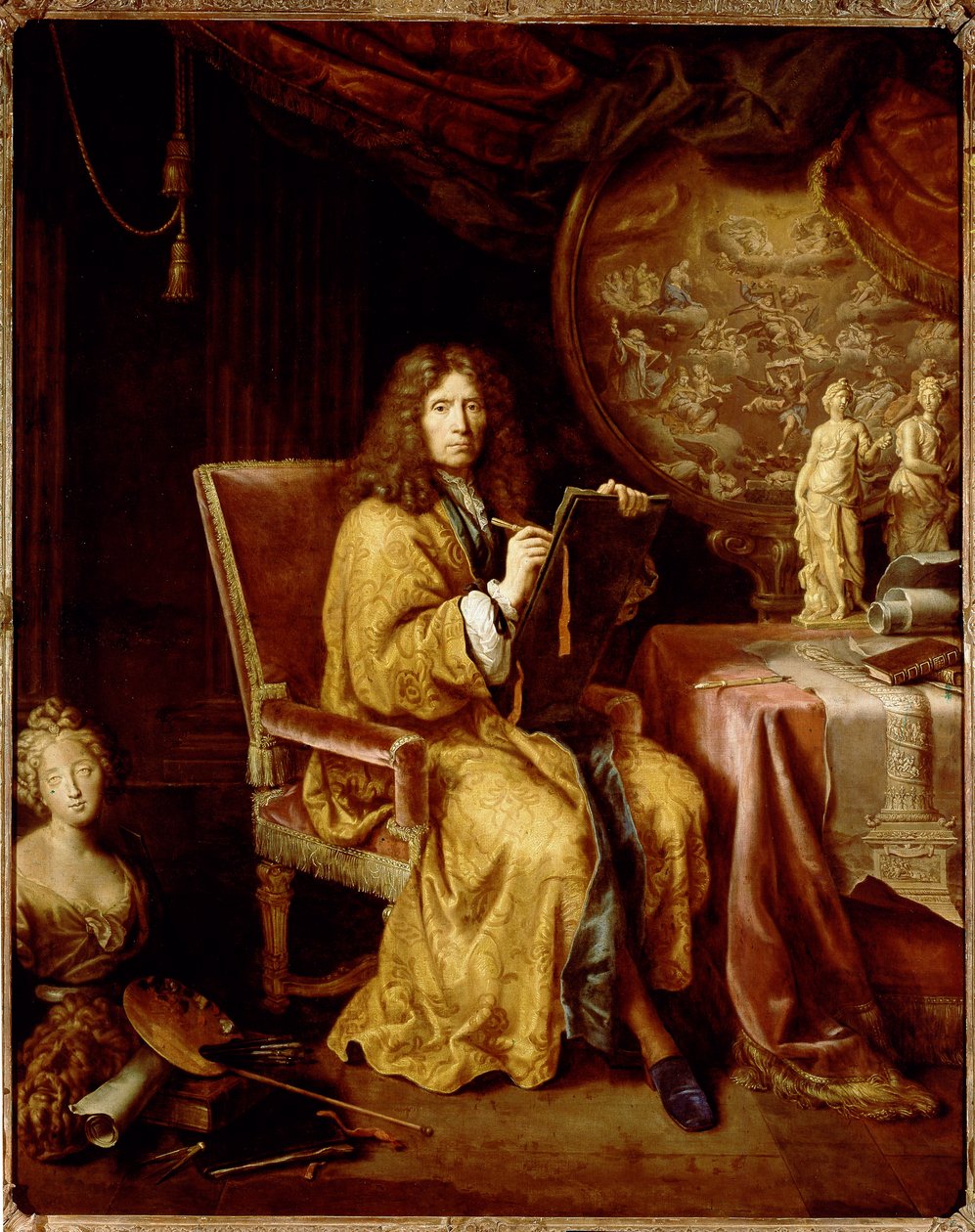 Autoportrét (olej na plátně od Pierre Mignard