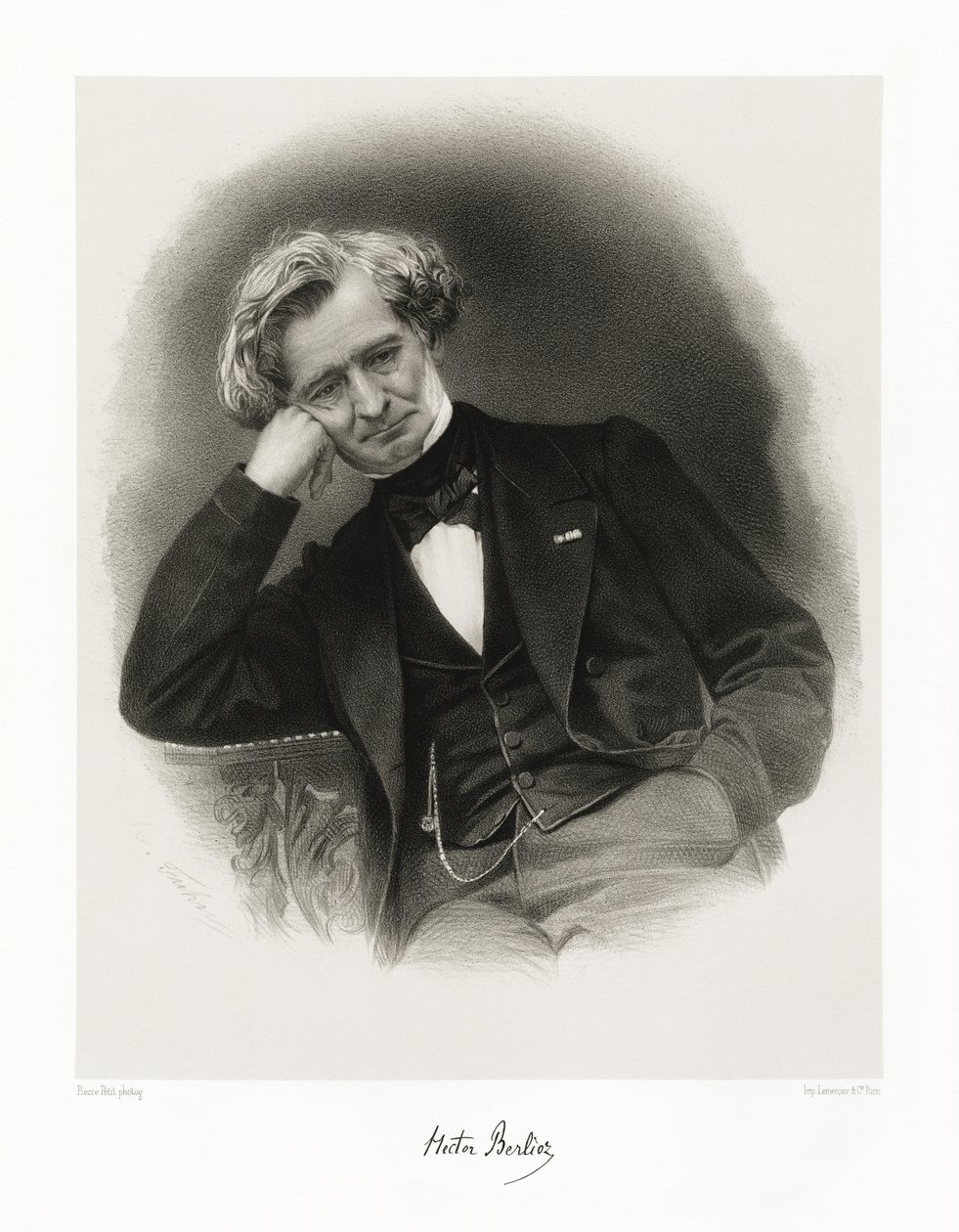 Hector Berlioz, 1865-66 od Pierre Petit