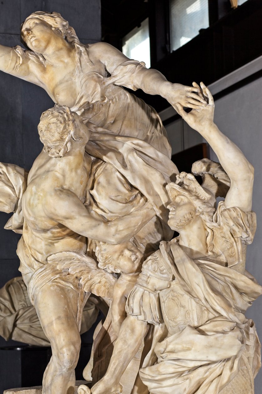 Krysa Eleny, detail, po roce 1683 od Pierre Puget
