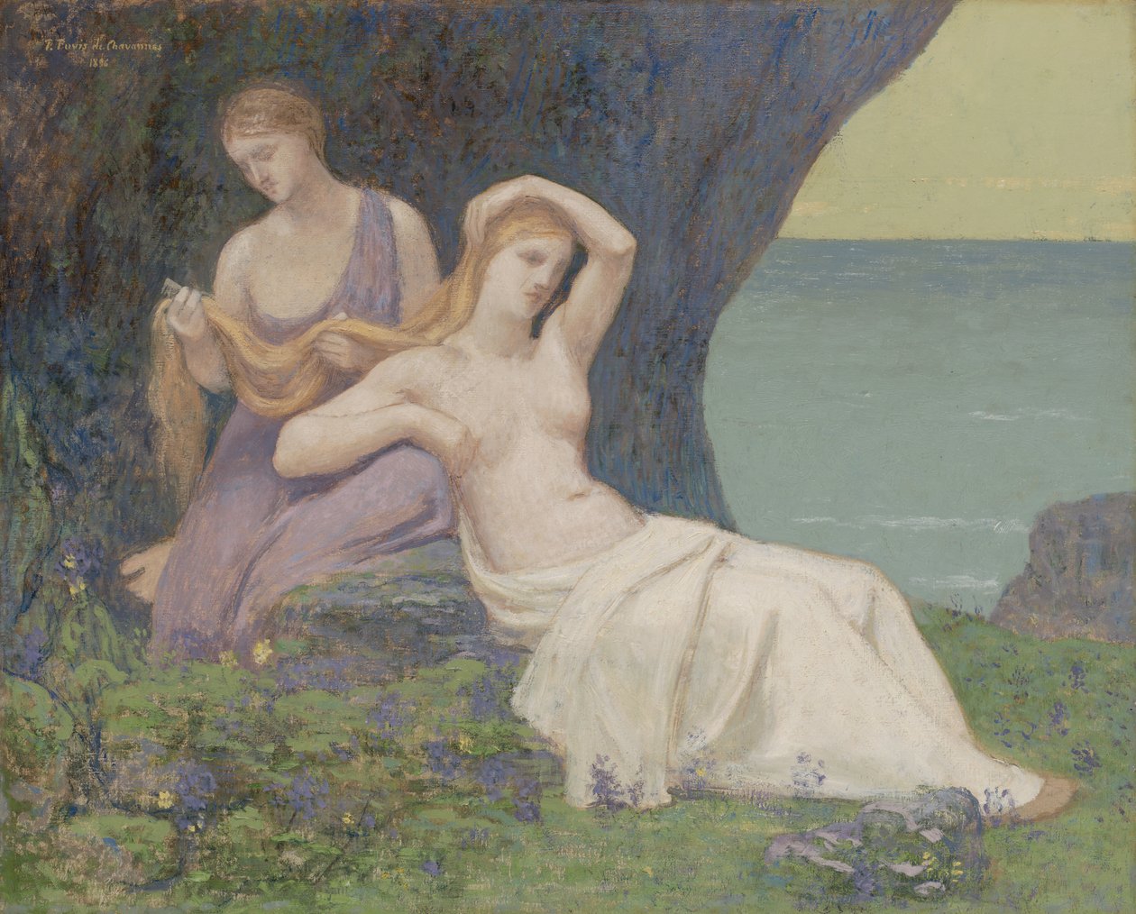 V Heather, 1896. od Pierre Puvis de Chavannes