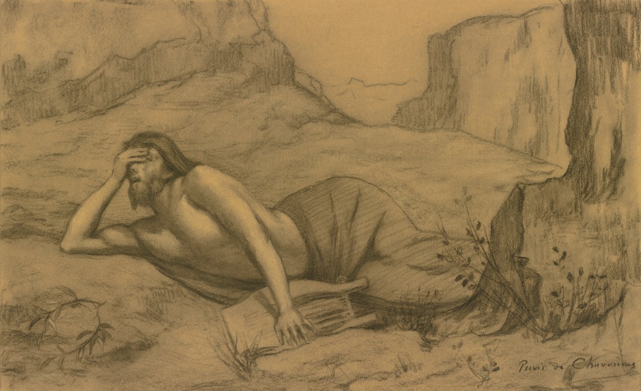 Orfeus od Pierre Puvis de Chavannes