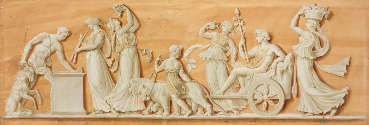 Overdoor Painting, 1790s. od Pierre Rousseau