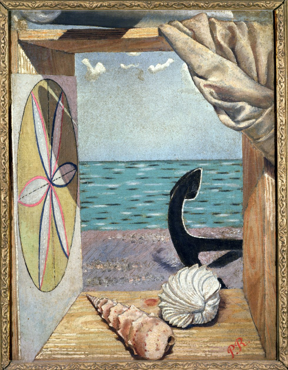 Zátiší s mušlemi, kolem roku 1930 od Pierre Roy