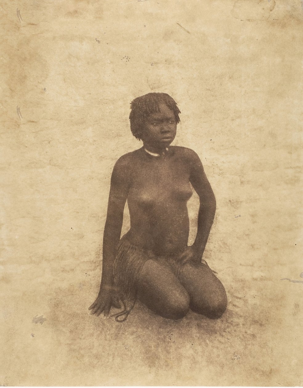 Mladá Nuba žena, 1853-54. od Pierre Tremaux