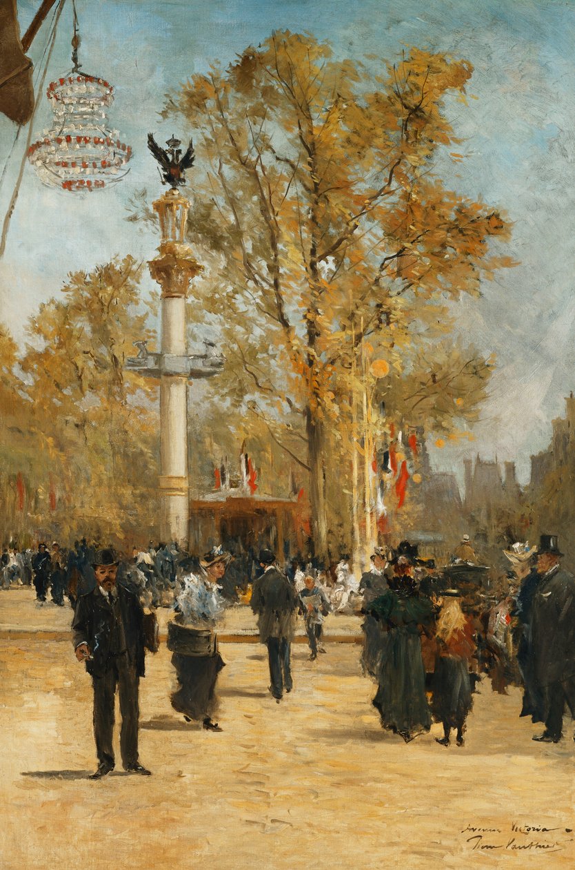 Victoria Avenue, 1876 od Pierre Vauthier