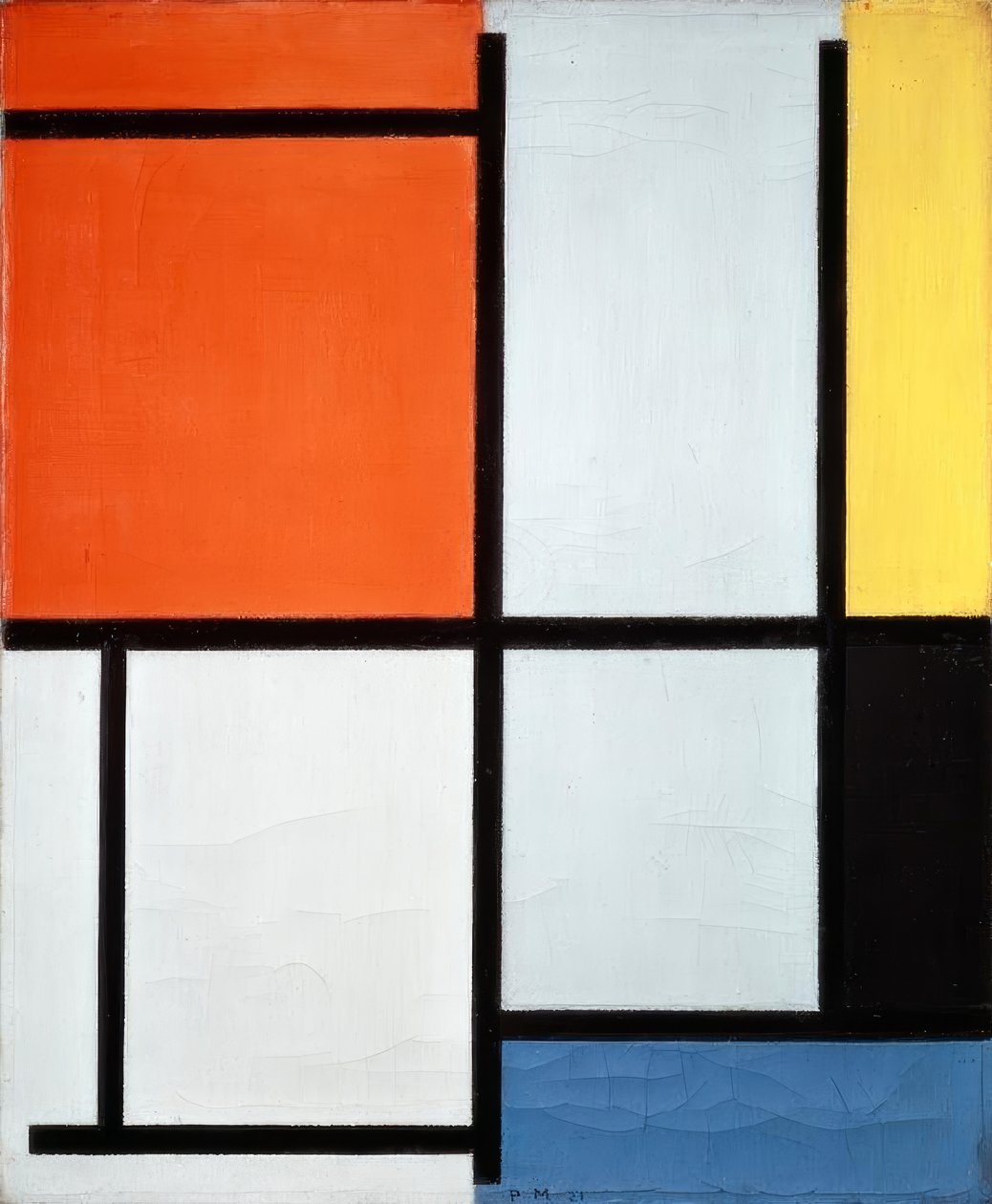 Složení od Piet Mondrian