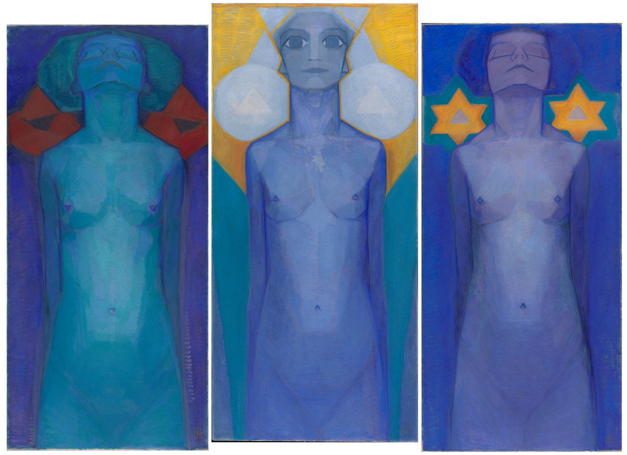 Evoluce, kolem roku 1911 od Piet Mondrian