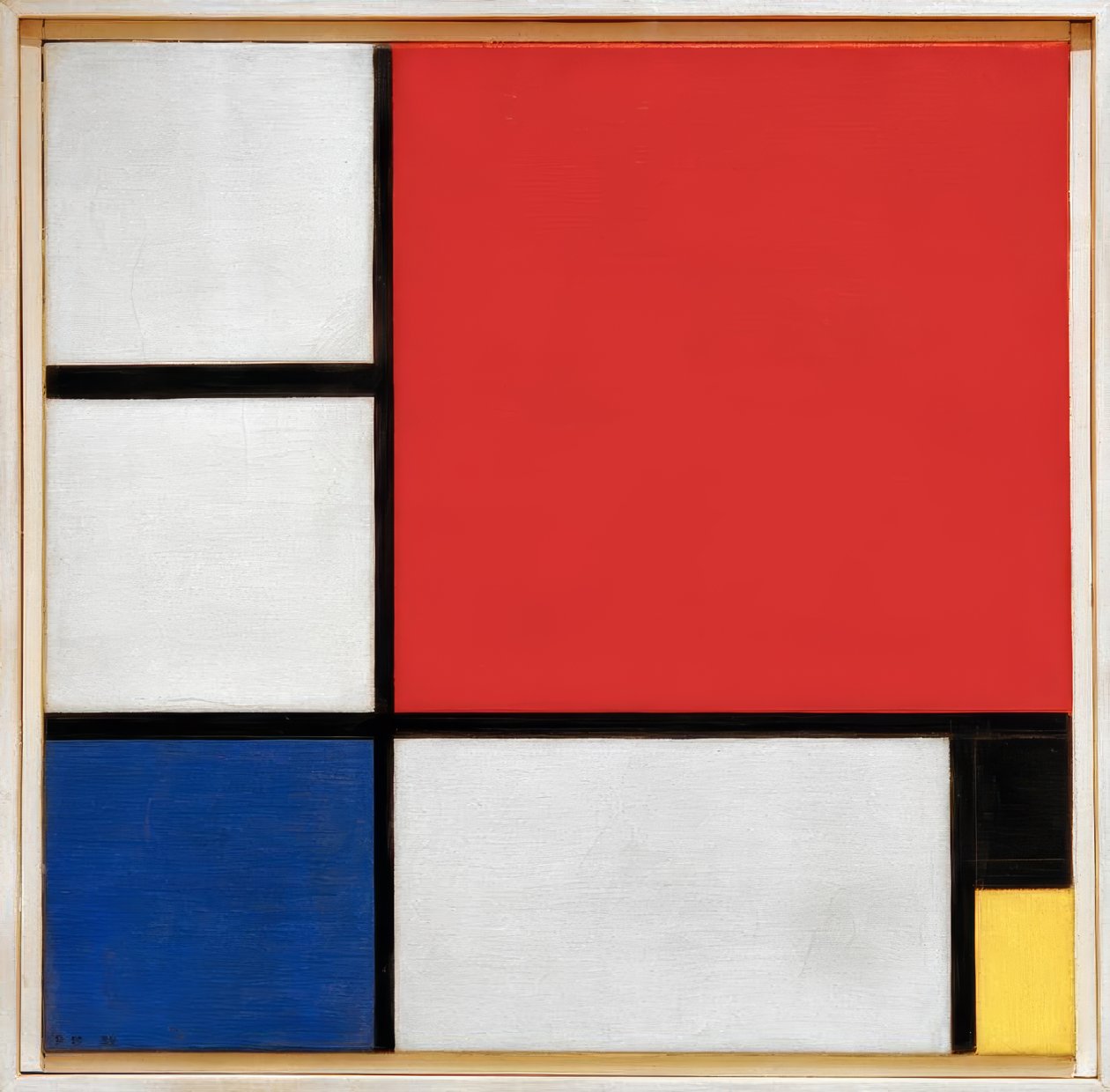 Kompozice II od Piet Mondrian