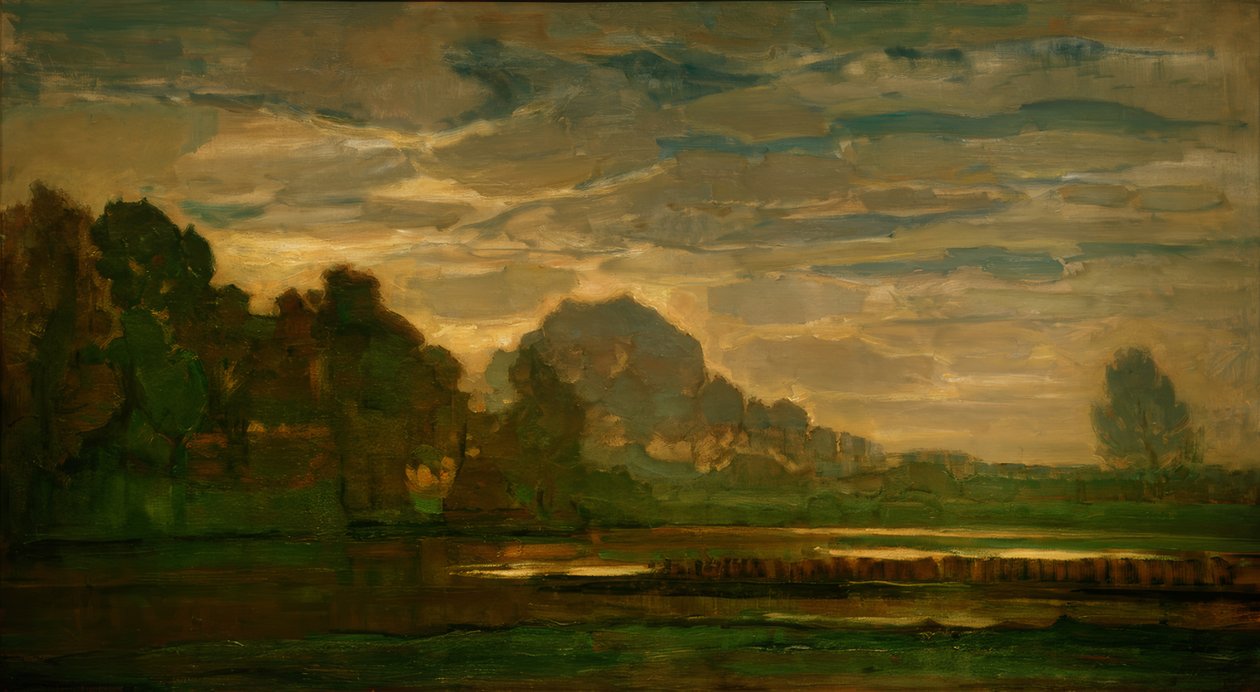 Moor v Saasveldu od Piet Mondrian