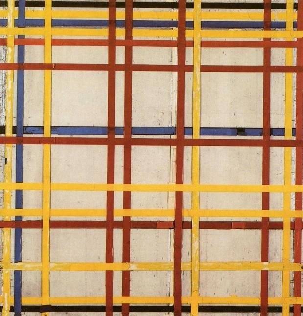 New York City od Piet Mondrian