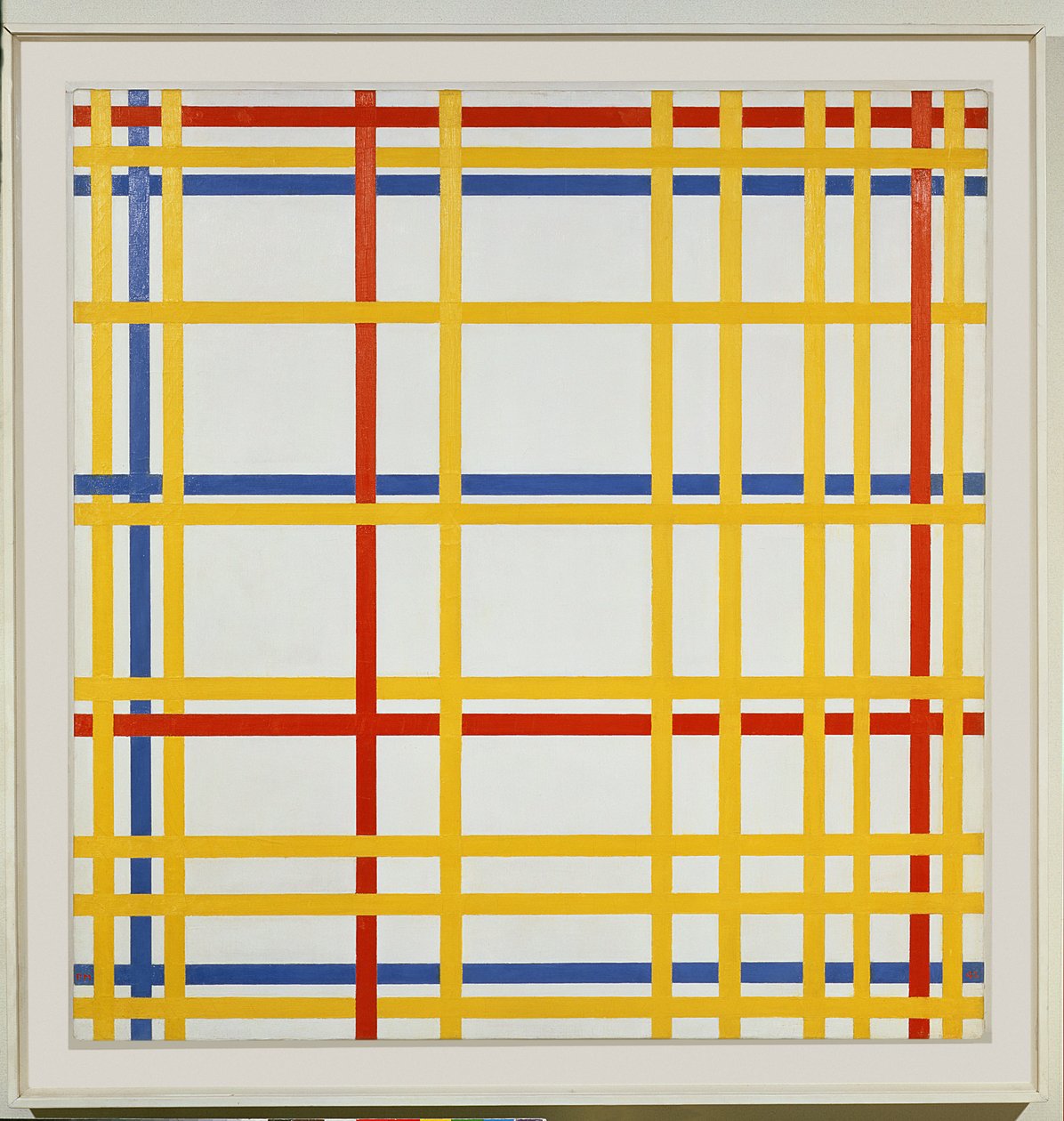 New York City, 1942 od Piet Mondrian