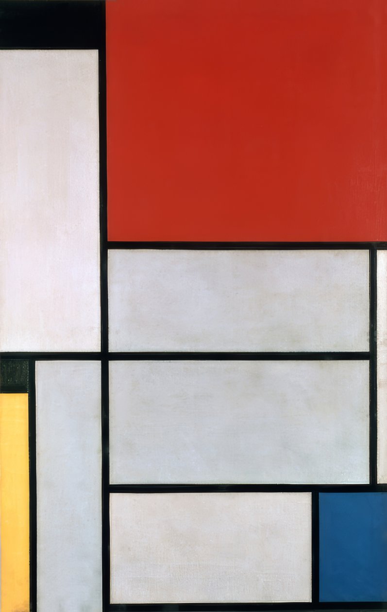 Tabulka I od Piet Mondrian