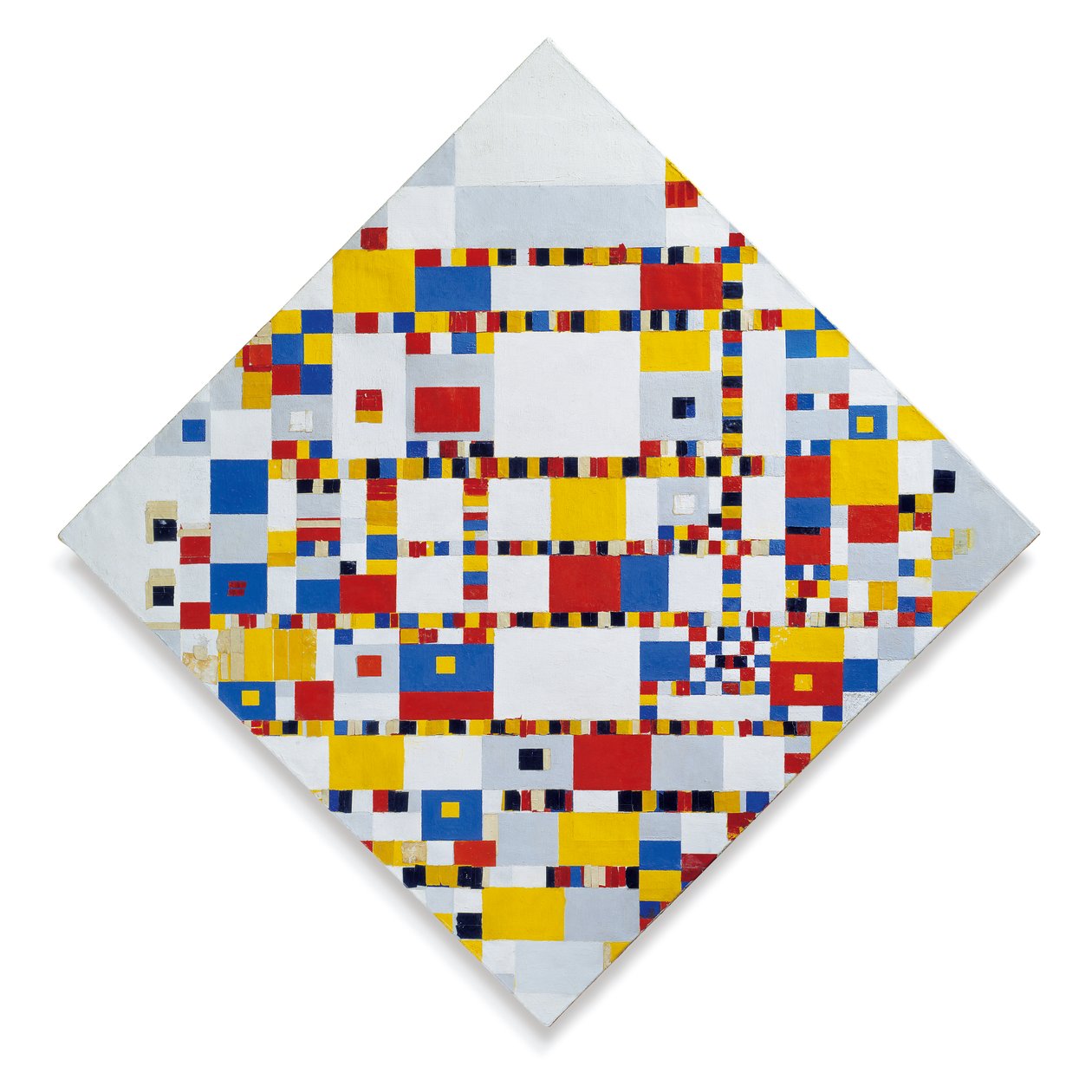 Vítězství Boogie Woogie od Piet Mondrian