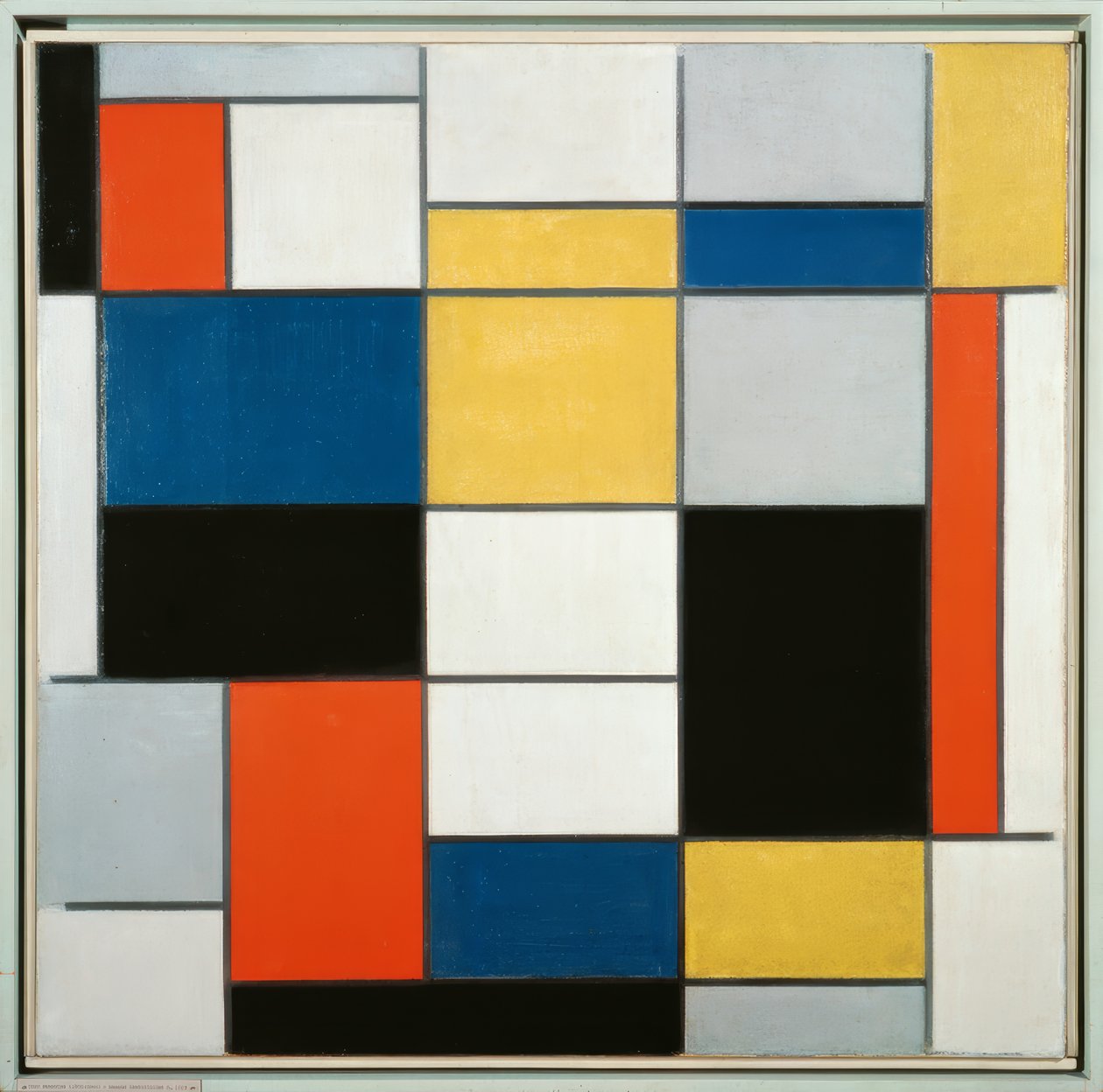 Složení A od Piet Mondrian