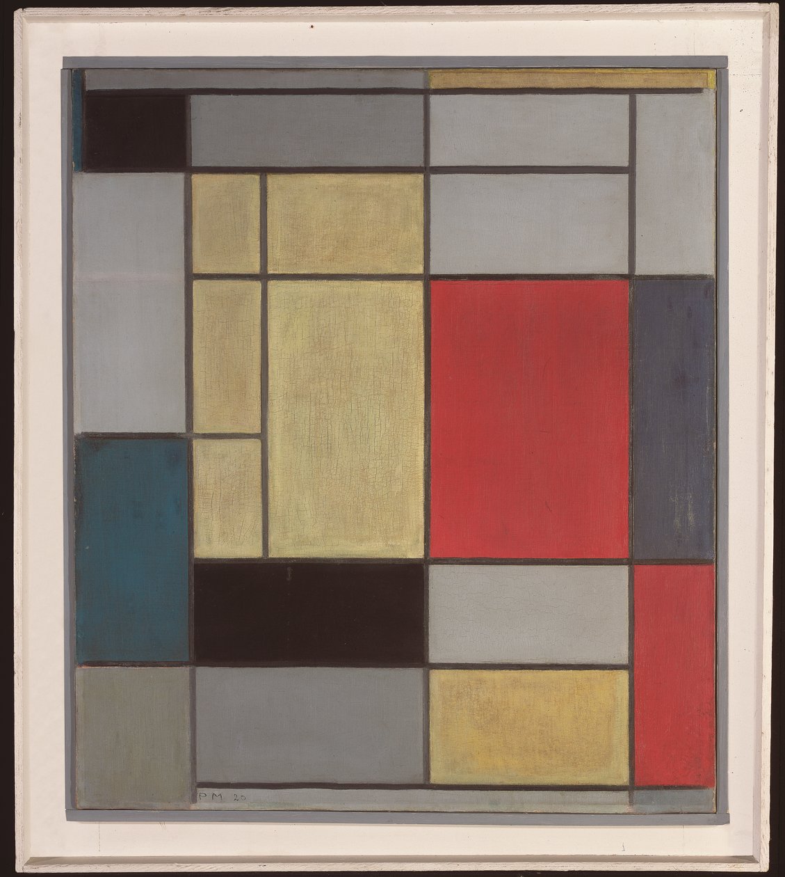 Složení I od Piet Mondrian