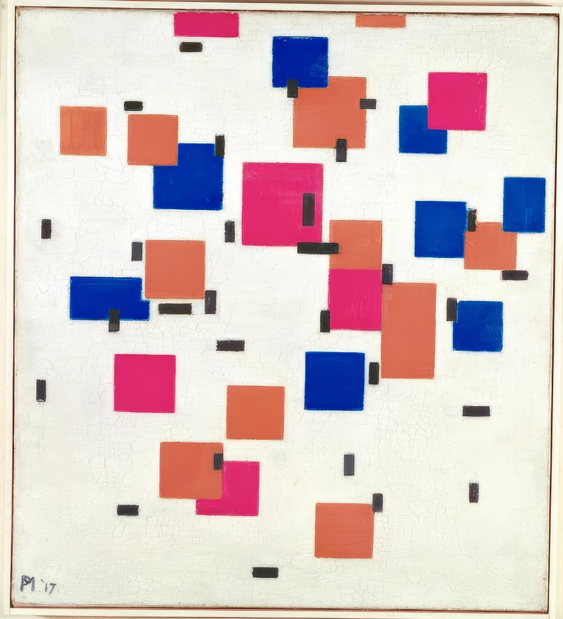 Složení v barvě A od Piet Mondrian