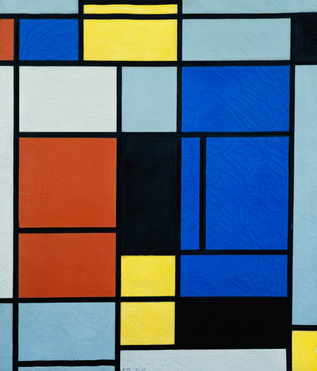 Tabulka č.1 od Piet Mondrian