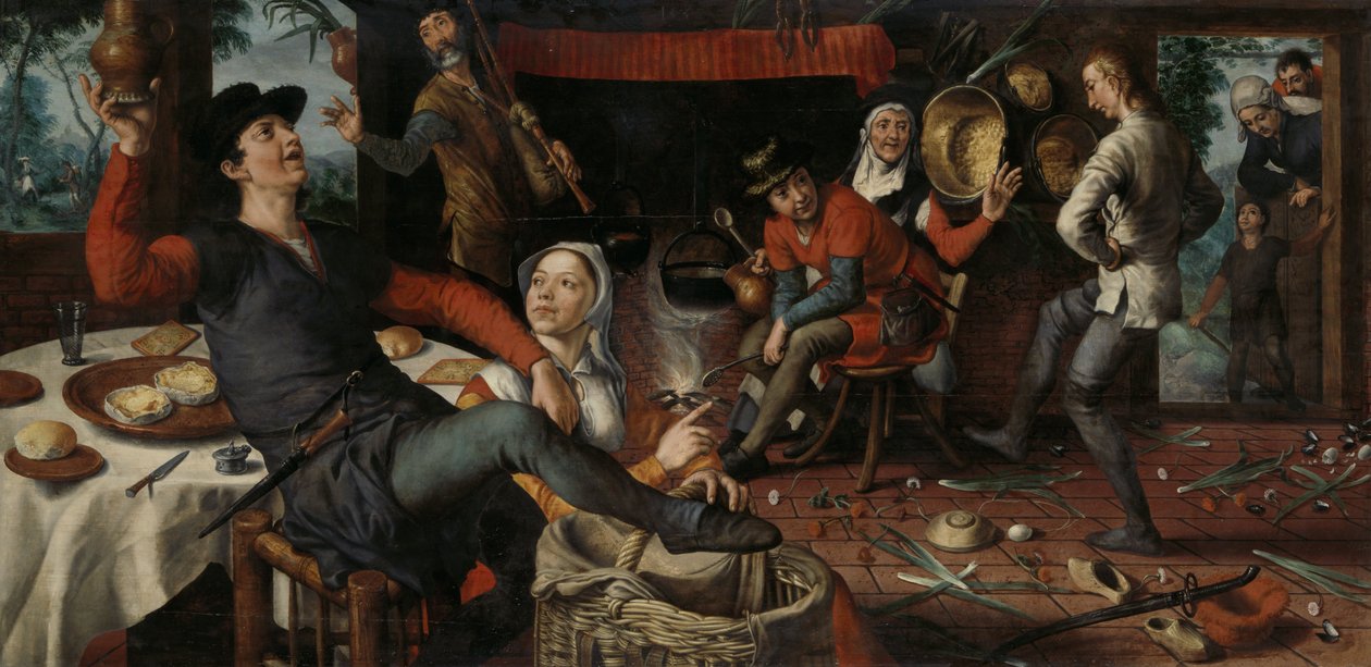Vajíčkový tanec od Pieter Aertsen