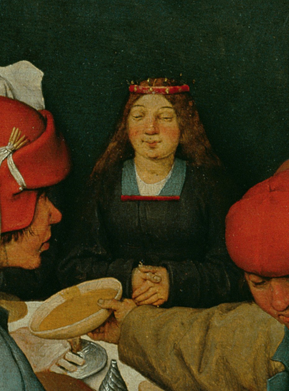 Selská svatba (Bauernhochzeit) (detail 68946), 1568 od Pieter Bruegel the Elder