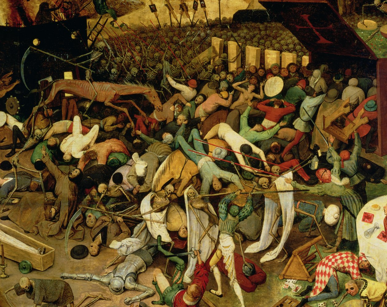 Triumf smrti, kolem roku 1562 (detail) od Pieter Bruegel the Elder