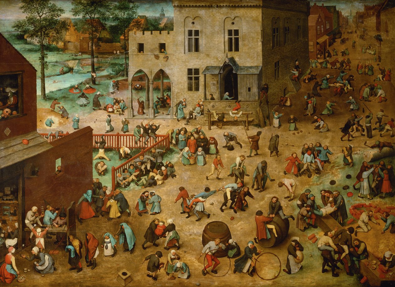 Dětské hry od Pieter Bruegel the Elder