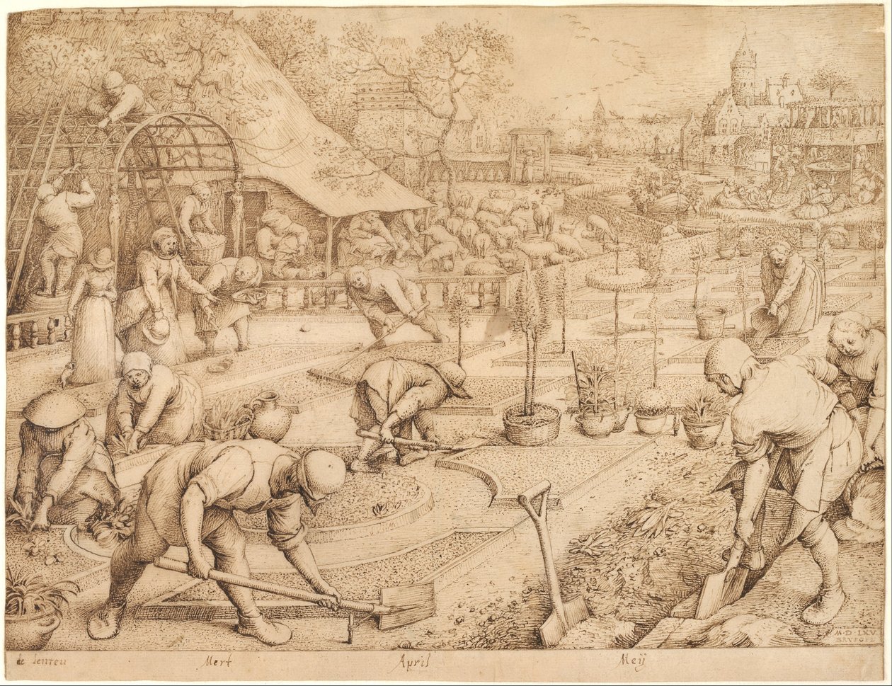 Jaro, 1565 od Pieter Bruegel the Elder