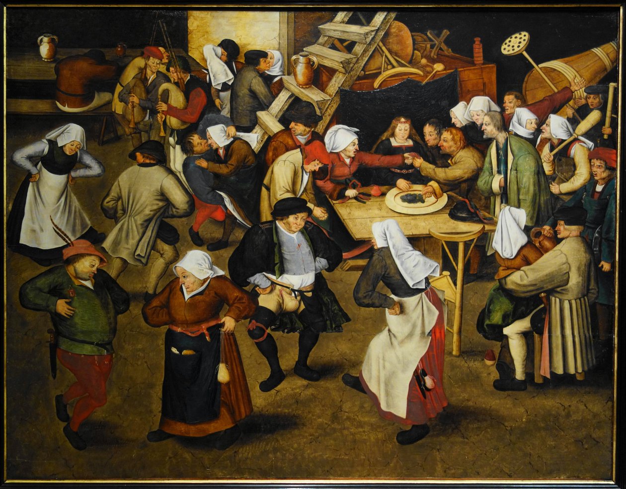 Rolnická svatba od Pieter Brueghel the Younger