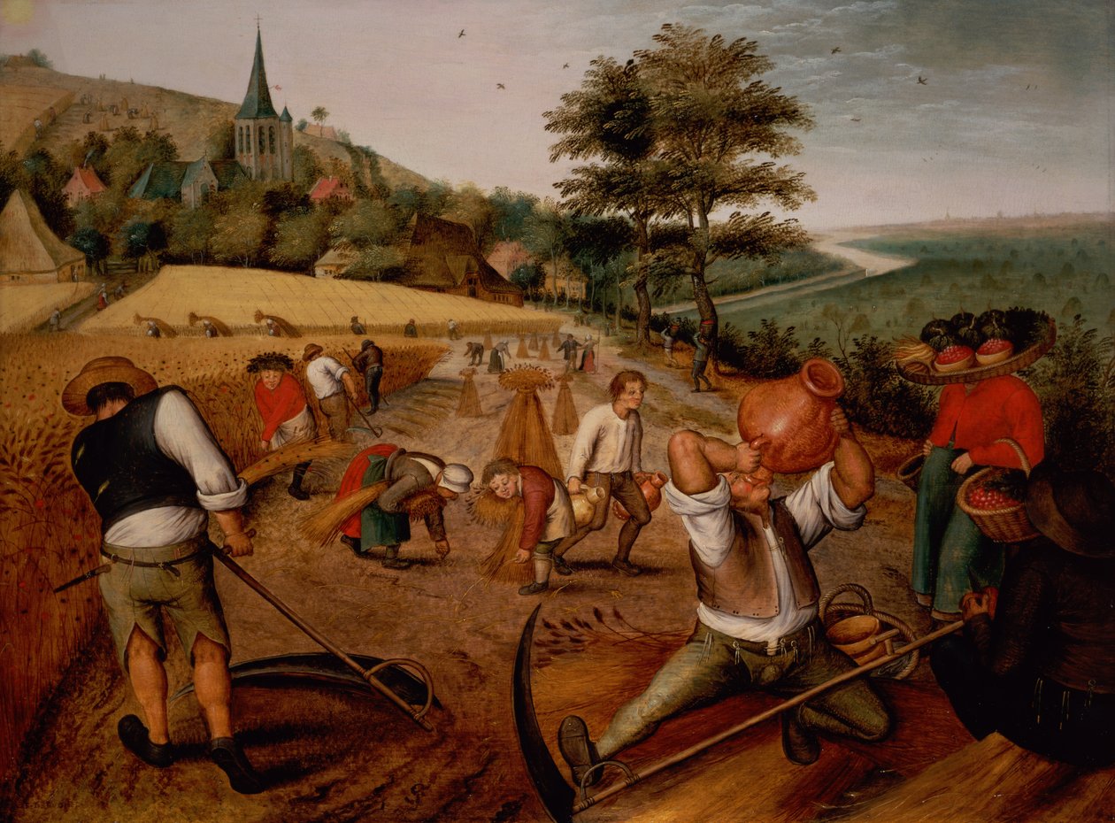 Léto od Pieter Brueghel the Younger