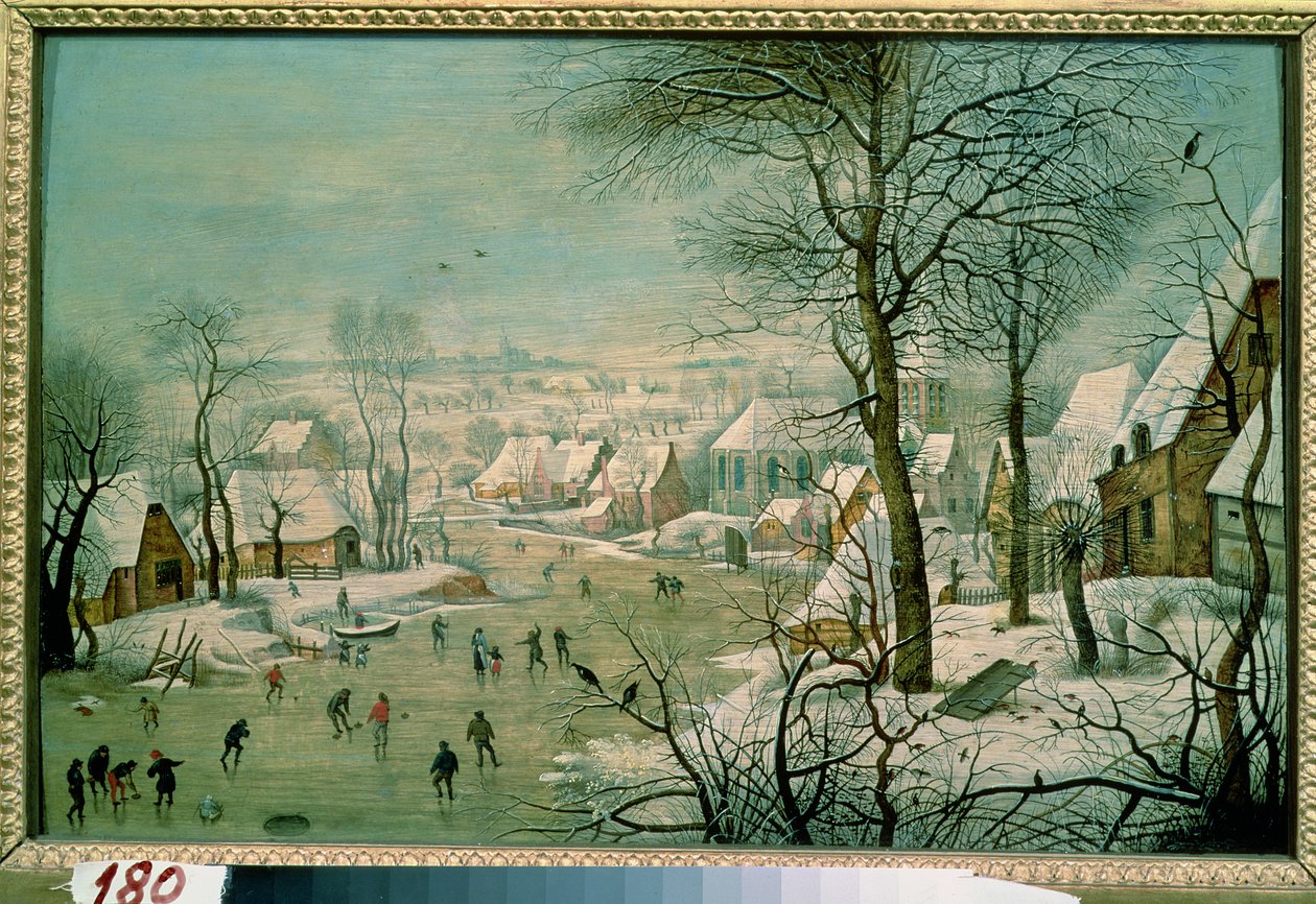 Zimní krajina od Pieter Brueghel the Younger