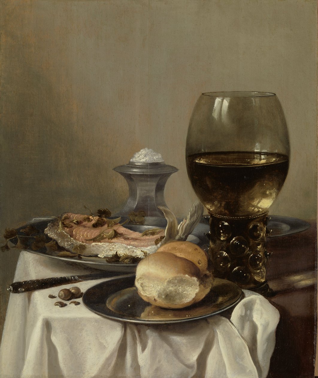 Zátiší se solí, c.1640-45 od Pieter Claesz