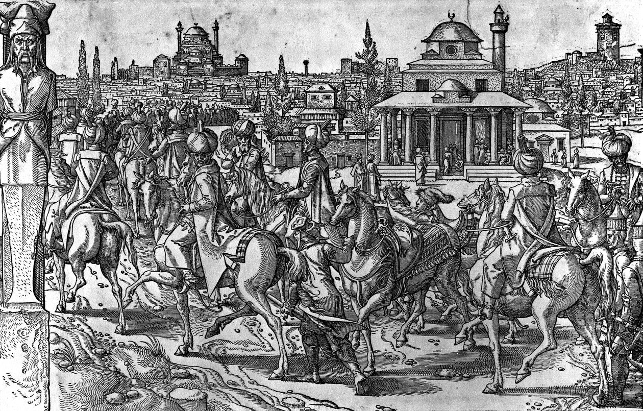 Zvyky a způsoby Turků, 1553 (viz také 476246) od Pieter Coecke van Aelst