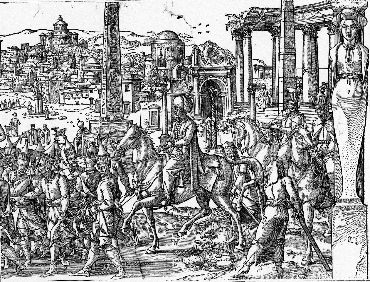 Zvyky a způsoby Turků, 1553 (viz také 476247) od Pieter Coecke van Aelst