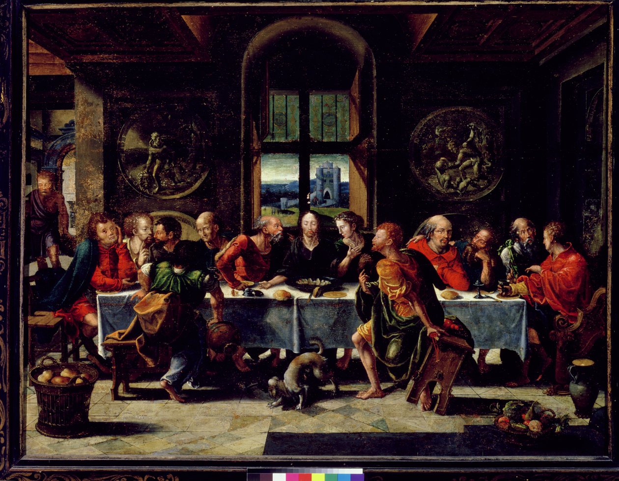 Poslední večeře od Pieter Coecke van Aelst