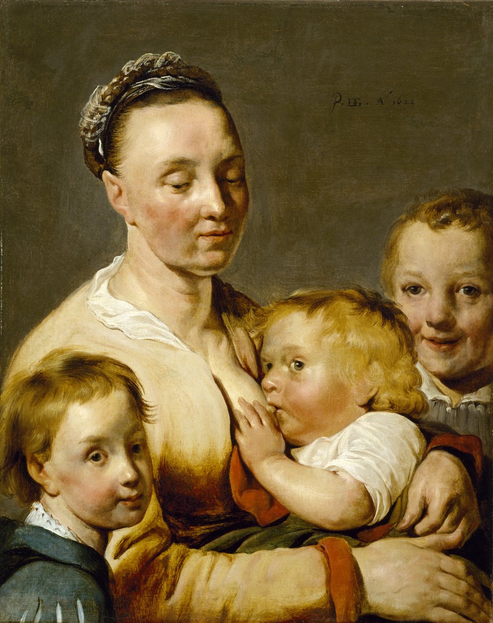Charita, 1622 od Pieter Fransz de Grebber