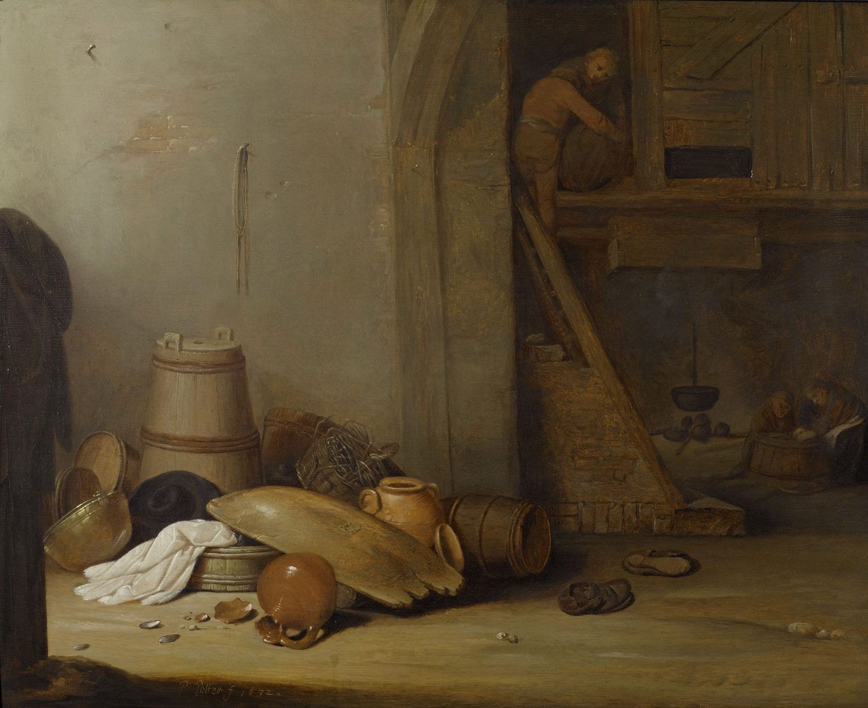 Němec: Stodola od Pieter Symonsz Potter