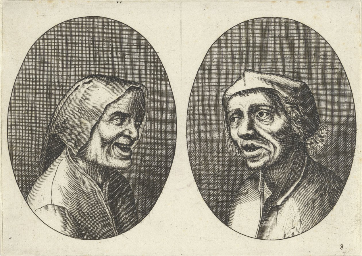 Dobrý Geurtjen a Kribbighe Babbe, 1612-1702 od Pieter The Elder after Brueghel