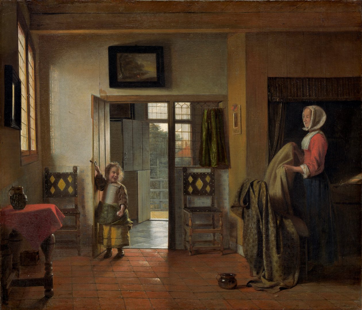 Ložnice od Pieter de Hooch