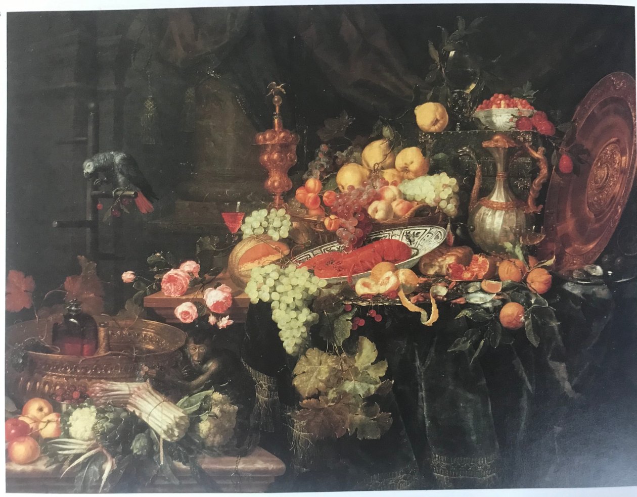 Zátiší - Squerryes Court od Pieter de Ring