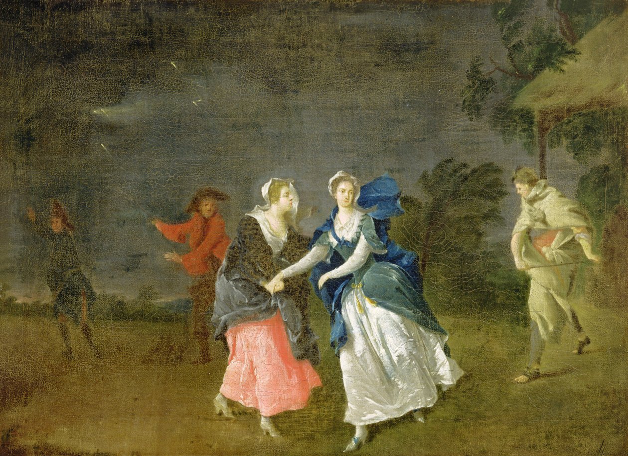 Paní Cibber jako Cordelia, kolem roku 1755 od Pieter van Bleeck